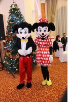 Mascotele Mickey si Minnie mouse