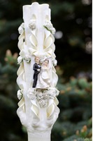 Producator de lumanari sculptate nunta, botez, ornamentale - Image 1/7