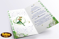 Invitatii de botez cu Peter Pan