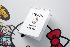 Meniuri pentru botez cu Hello Kitty - Image 2/6